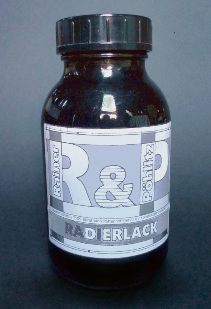 Flasche R&P Radierlack